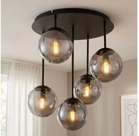 GLOBO LIGHTING LED Deckenleuchte, Leuchtmittel inklusive, Warmwei&szlig;, LED