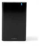 Nedis HDDE25410BK Soundkarte, USB 3.1, USB-A/USB-C, kompatibel f&uuml;r 2,5 Zoll...