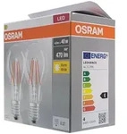 Osram LED-Leuchtmittel Osram BASECLA40 &ndash; Effiziente 4W Filament LED E27 im