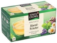 KING'S CROWN Tee Abendkr&auml;uter, 20 Teebeutel, Kr&auml;utertee