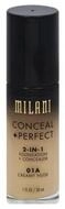 MILANI Concealer Conceal + Perfect 2-in-1 Foundation + Concealer