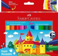 Faber-Castell Filzstift Faber-Castell Jumbo Filzstift Mehrfarbig 12 St&uuml;ck(e)