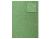 Knorr Prandell Bastelkartonpapier Knorr Prandell Glitterkarton dunkelgr&uuml;n, A4,