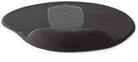 Nedis Mauspad MPADFG100BK (1-St), Mauspad, Anti-Rutsch-Oberfl&auml;che, f&uuml;r B&uuml;ro...