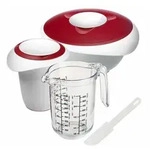 WESTMARK R&uuml;hrsch&uuml;ssel Back-Set, 4tlg., R&uuml;hrsch&uuml;ssel, Quirltopf, Messkanne +