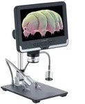 Levenhuk DTX RC2 digitales Mikroskop Digitalmikroskop grau|schwarz