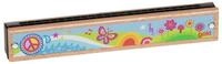 goki Spielzeug-Musikinstrument goki Mundharmonika Flower Power