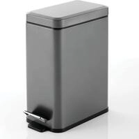 mDesign Badaccessoire-Set mDesign Tretm&uuml;lleimer Abfalleimer Papierkorb 10L