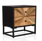 hjh LIVING Sideboard SANTJAGO BLACK SUN S Kommode H/B/T:, Beistelltisch...