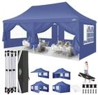 COBIZI Faltpavillon Faltpavillon 3x6m Wasserdicht Stabil Partyzelt Faltbar...