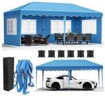 LuxusKollektion Faltpavillon Faltpavillon 3x6 Blau Himmelblau