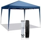 LuxusKollektion Faltpavillon Faltpavillon 3x3m Blau Wasserdicht UV Schutz 50+