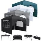 LuxusKollektion Faltpavillon Faltpavillon 2.5x2.5m Schnellaufbau Wei&szlig;