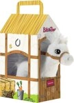 Heunec&reg; Pl&uuml;schfigur Bibi & Tina, Pferd Sabrina im Stall, enth&auml;lt recyceltes