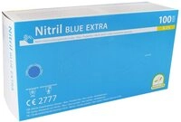 Medi-Inn Nitril-Handschuhe Nitril blue extra Einmalhandschuhe puderfrei AQL: 1.5
