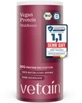 VETAIN Protein Pulver Vegan - Bio Protein Pulver, 540 g, Fermentiertes...