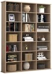 VCM Standregal Megosa M B. 105 x T. 19 x H. 136 cm, CD DVD Medienregal,...