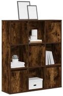 vidaXL B&uuml;cherregal NA B&uuml;cherregal R&auml;uchereiche 89x24x101,5 cm Spanplatte