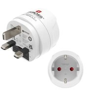 Hama Typ G, 3‑polig (00223486) Reiseadapter Reiseadapter