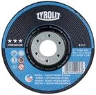 TYROLIT Schleifscheibe TYROLIT Schruppschleifscheibe PREMIUM*** "2 in 1",
