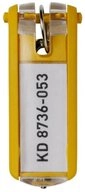 DURABLE Schl&uuml;sselanh&auml;nger DURABLE Schl&uuml;sselanh&auml;nger KEY CLIP yellow - 6er...