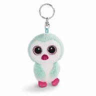 Nici Schl&uuml;sselanh&auml;nger Glubschis Pinguin Yoniko, mit Metallring
