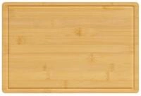 vidaXL Schneidebrett, Tranchierbrett 30x20x1,5 cm Bambus