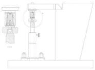 AMF Maschinenschraubstock AMF Schraubbock mit Alu-Unterteil 110 mm