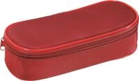 PAGNA Federtasche Schlamperm&auml;ppchen rechteckig Basic rot