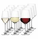 Gl&auml;ser-Set SPIEGELAU "Wein- und Sektgl&auml;ser-Set Style 12er Set transparent",...
