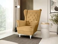 Beautysofa Ohrensessel Sessel FALCO Chesterfield Wohnzimmersessel Fernsehsessel