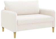 vidaXL Sessel XXL-Sessel Creme Boucl&eacute; (1-St)