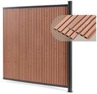 neu.holz Gartenzaun, &raquo;Grassano&laquo; mit 1 Pfosten Erweiterungsmodul 185 x 175 cm...