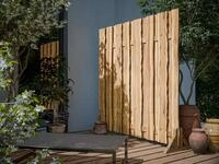 Woodtex Sichtschutzelement WOODTEX Holz Sichtschutzzaun Nadelholz Braun...