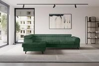 ALTDECOR Ecksofa LUMA-L, Couch mit Schlaffunktion, Wohnzimmer - Ecksofa, Corner...
