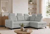 Home Collective Ecksofa Sofa Couch mit Bettkasten Schlafsofa Wohnlandschaft...