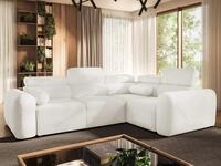 MIRJAN24 Ecksofa Volare II, mit Bettkasten und Schlaffunktion, Gasdruckfedern,