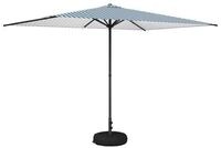 vidaXL Sonnenschirm Garten-Schirm mit Fu&szlig; 200 x 300 cm Polyester Rechtwinklig