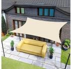 LuxusKollektion Sonnensegel Sonnensegel 3x3m Wasserdicht UV Schutz 95 Garten 3x3
