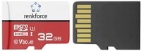 Renkforce Renkforce RFmSD32 microSDHC-Karte 32 GB A1 Application Performance Cla