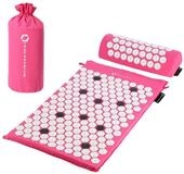 HMS Premium Akupressurmatte Set mit Kissen Akupressur Massagematte Akupunktur