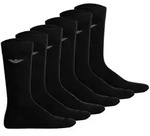 Emporio Armani Kurzsocken Herren Socken 6er Pack Baumwolle Casual Cotton 6P...