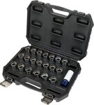 Yato Bit-Schraubendreher Nuss-Set f&uuml;r Sicherungsschrauben, (Nuss-Set f&uuml;r