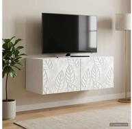 vidaXL TV-Board vidaXL Wandmontierter TV-Schrank 59,5 x 31 cm Wei&szlig;...