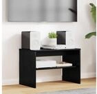 vidaXL TV-Board vidaXL TV-Schr&auml;nk 60 x 35 x 40 cm Schwarz Eichen-Optik...
