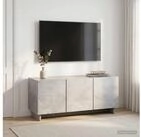 vidaXL TV-Board vidaXL TV-Lowboard 90 x 34,5 x 40 cm Betongrau Holzwerkstoff