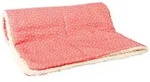 Flamingo Tierdecke Hundedecke Lief rechteckig beige/rot beige|rot 100 cm x 150...