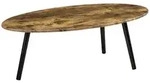 en.casa Couchtisch, &raquo;Viborg&laquo; Wohnzimmertisch 109,5x59,5x39,5cm Dunkler Holzton