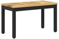vidaXL Couchtisch vidaXL Couchtisch Wei&szlig; und Schwarz 60,5 x 30 x 36 cm...
