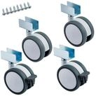 SO-TECH&reg; M&ouml;belrolle Hamm &Oslash; 63 mm, H&ouml;he 74,5 mm, U-Profil f&uuml;r 19 mm...